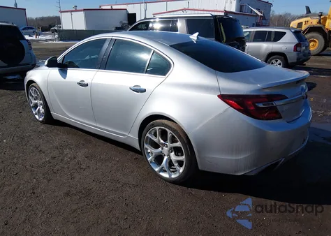 2014 Buick Regal Gs из США, поврежденный, VIN 2G4GT5GX6E9220080